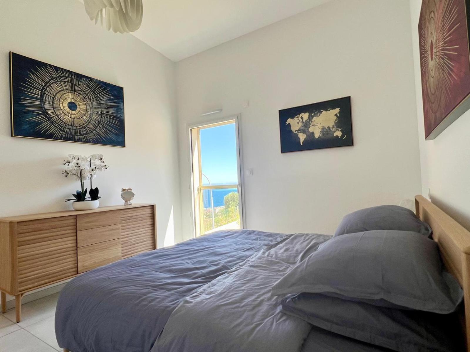 Panoramic Sea View Appartment Blue Pearl Nice Dış mekan fotoğraf