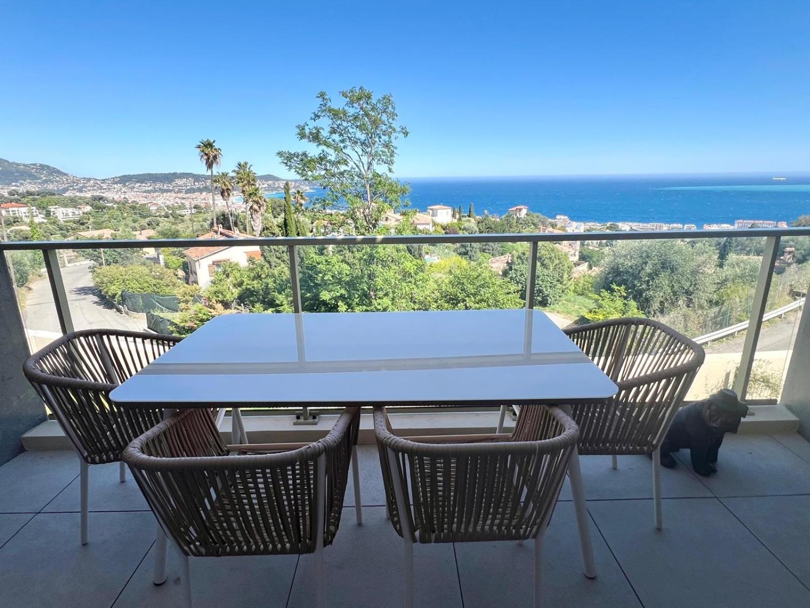 Panoramic Sea View Appartment Blue Pearl Nice Dış mekan fotoğraf